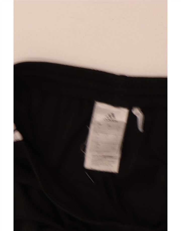 Pantaloncini sportivi Adidas Climalite da uomo grandi in poliestere nero
