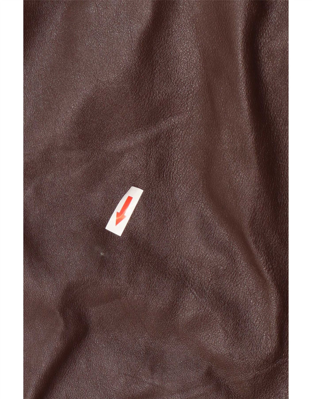 Cappotto in pelle vintage da donna IT 48 XL Bordeaux