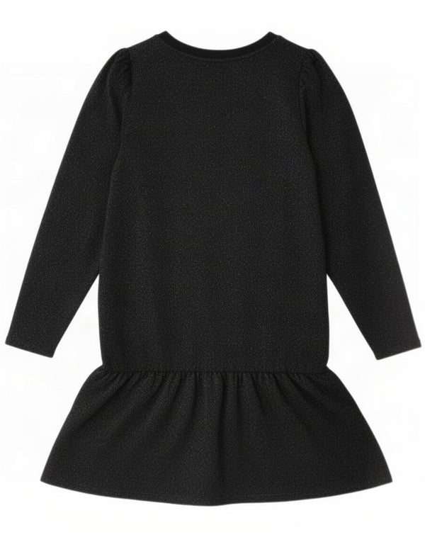 Abito maglione a maniche lunghe da donna Marks & Spencer UK 12 medio nero