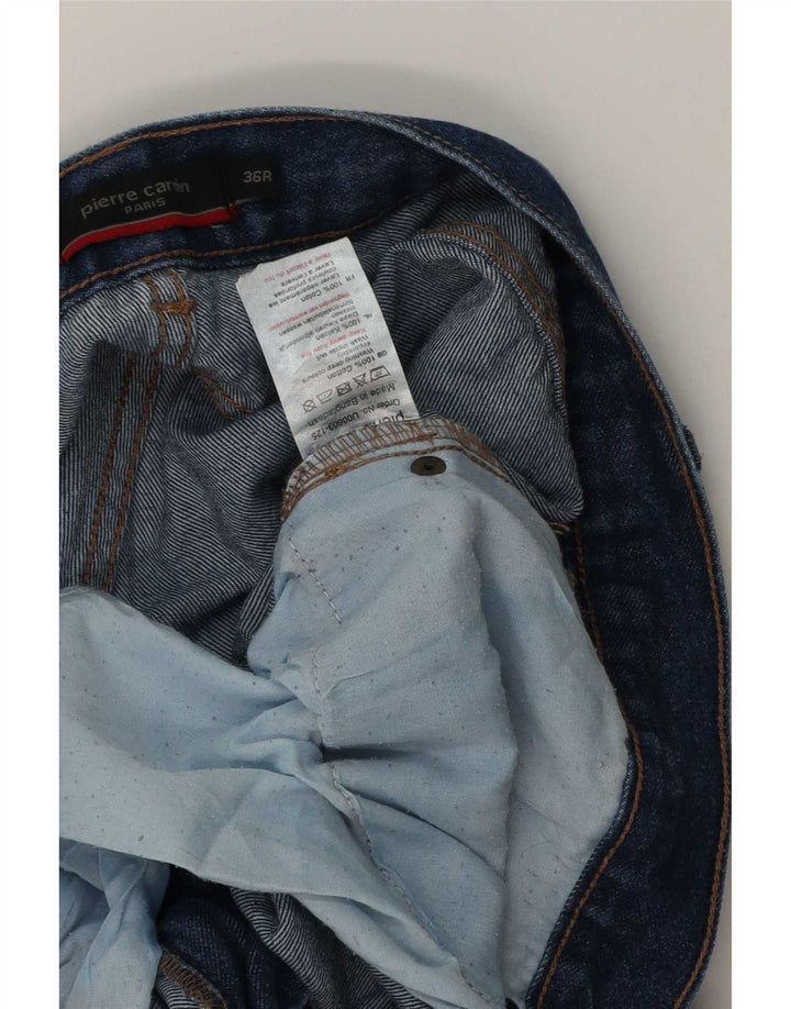 Jeans dritti da uomo Pierre Cardin W36 L32 cotone blu