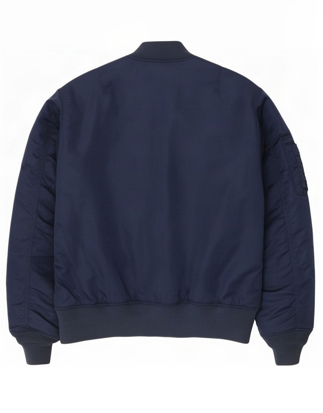 Giubbotto bomber da uomo Pull & Bear UK 38 color block blu navy medio