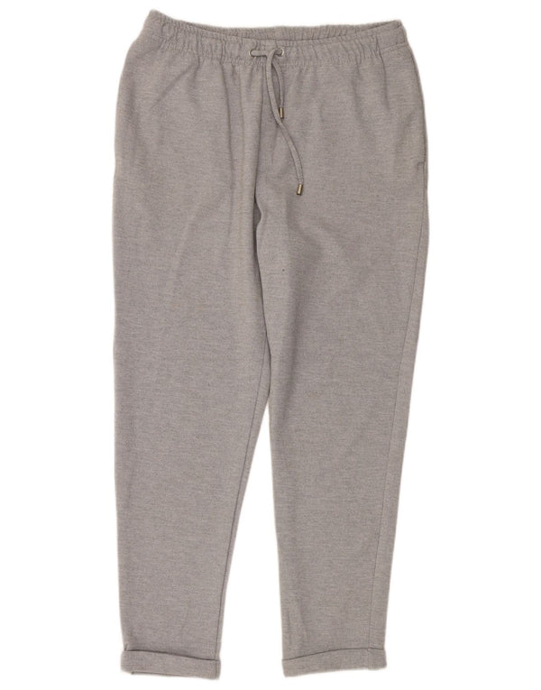 Pantaloni chino affusolati da uomo ZARA medi W32 L28 poliestere grigio
