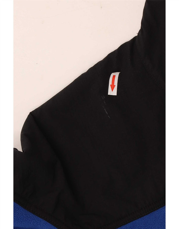 Giacca in pile Columbia da uomo in titanio UK 38 Colorblock blu medio