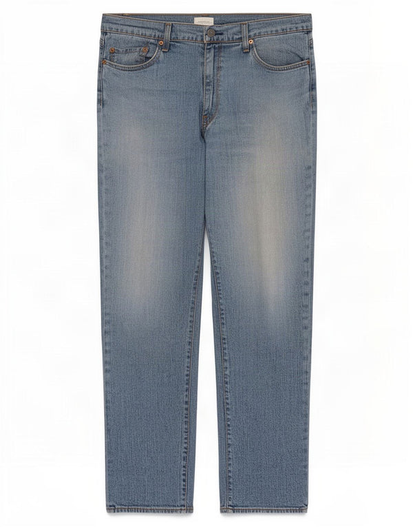 Levi's Uomo 511 Slim Jeans W36 L32 Cotone Blu