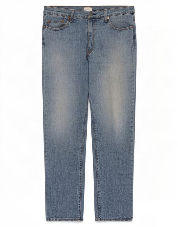 Levi's Uomo 511 Slim Jeans W36 L32 Cotone Blu