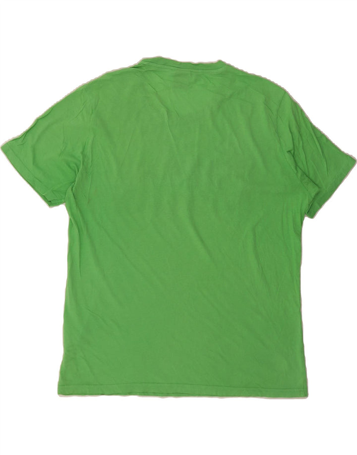 CHAMPION Mens Graphic T-Shirt Top Large Green Cotton Vintage Champion and Second-Hand Champion from Messina Hembry 