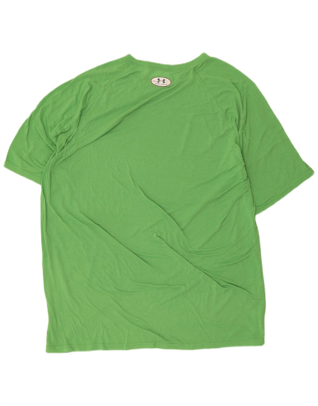 T-shirt Heat Gear da uomo UNDER ARMOUR Top 2XL poliestere verde