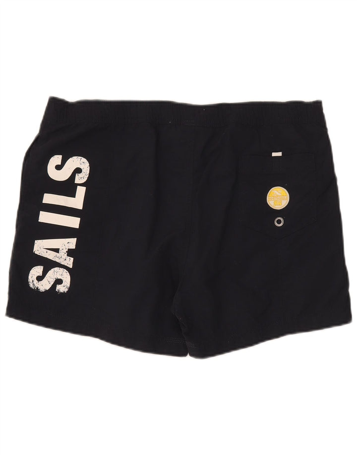 Pantaloncini da bagno grafici da uomo North Sails Large blu navy in poliammide