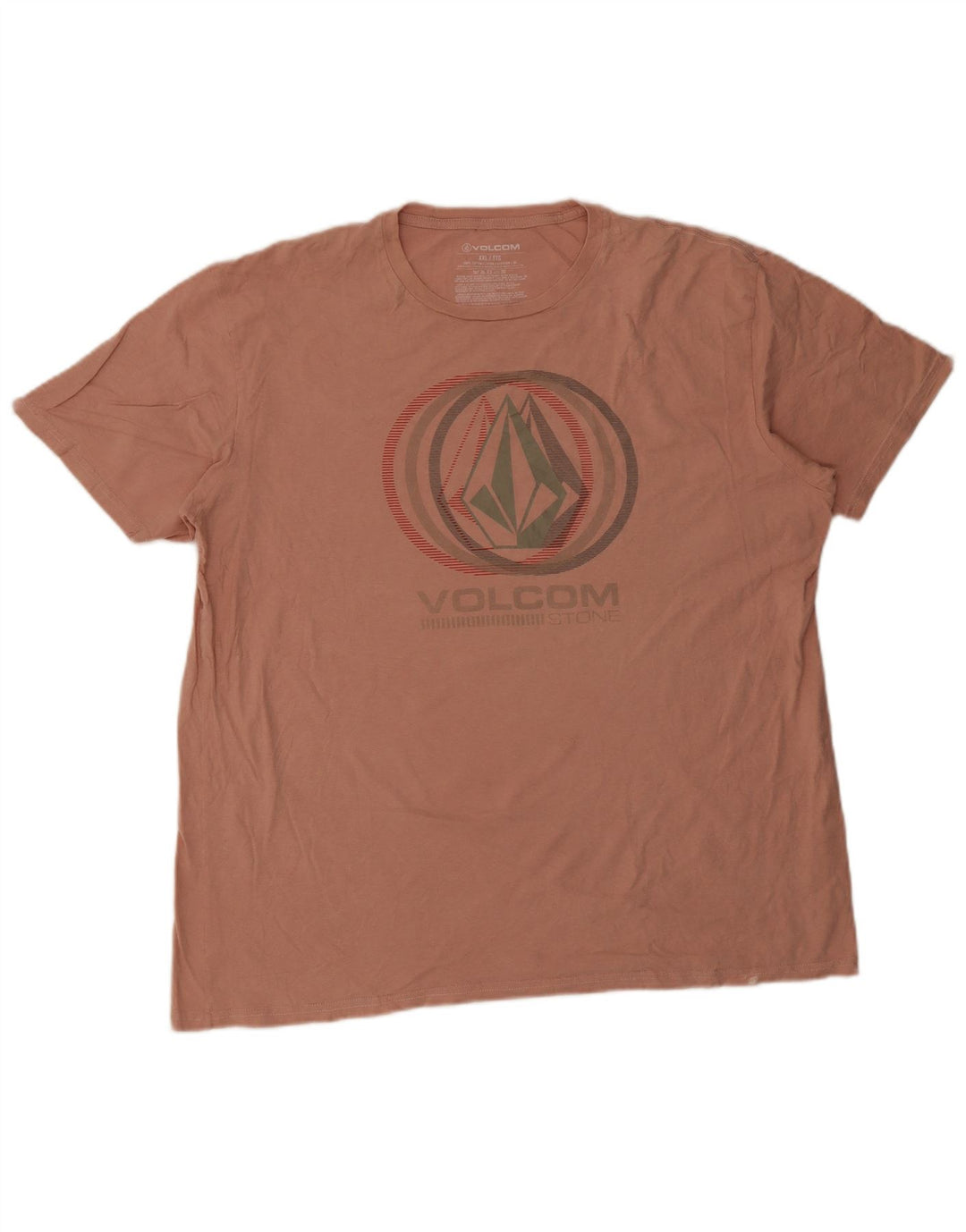 T-shirt grafica da uomo Volcom Top 2XL cotone rosa