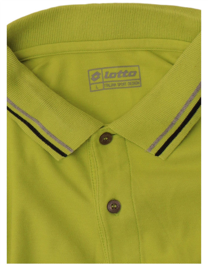 Polo da uomo Lotto grande verde