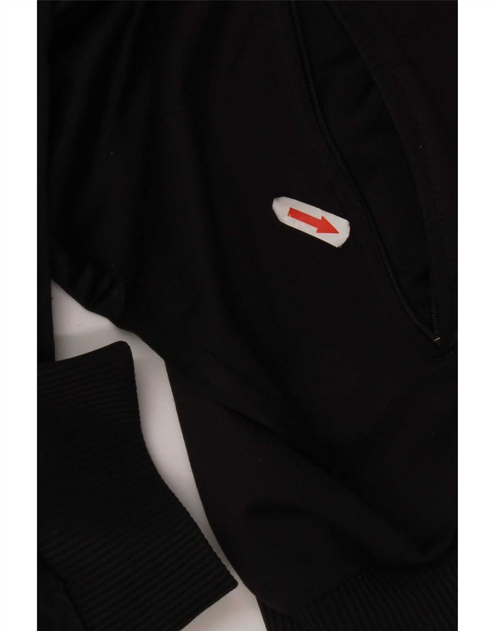 Giacca da tuta da uomo Adidas UK 46/48 XL Poliestere nero