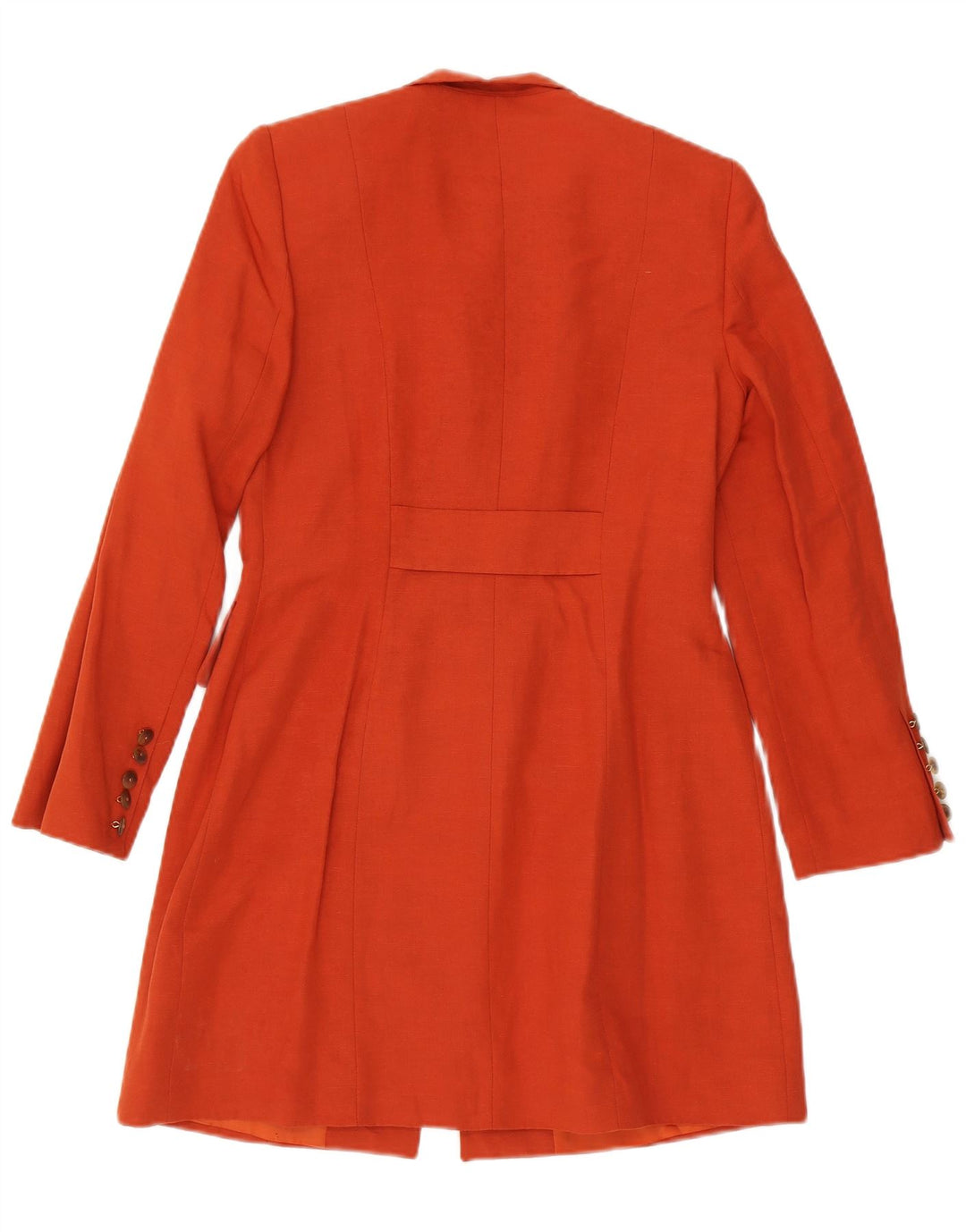 Vestino Due Cappotto da donna EU 38 Medio Arancione Paisley Modal