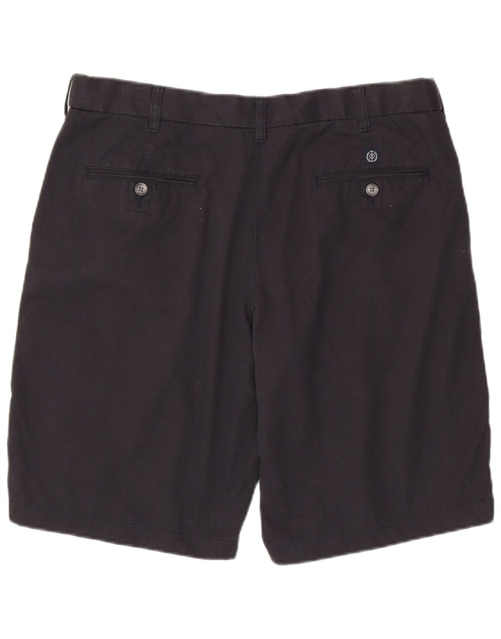 Pantaloncini chino da uomo Marks & Spencer W36 grandi in cotone blu navy