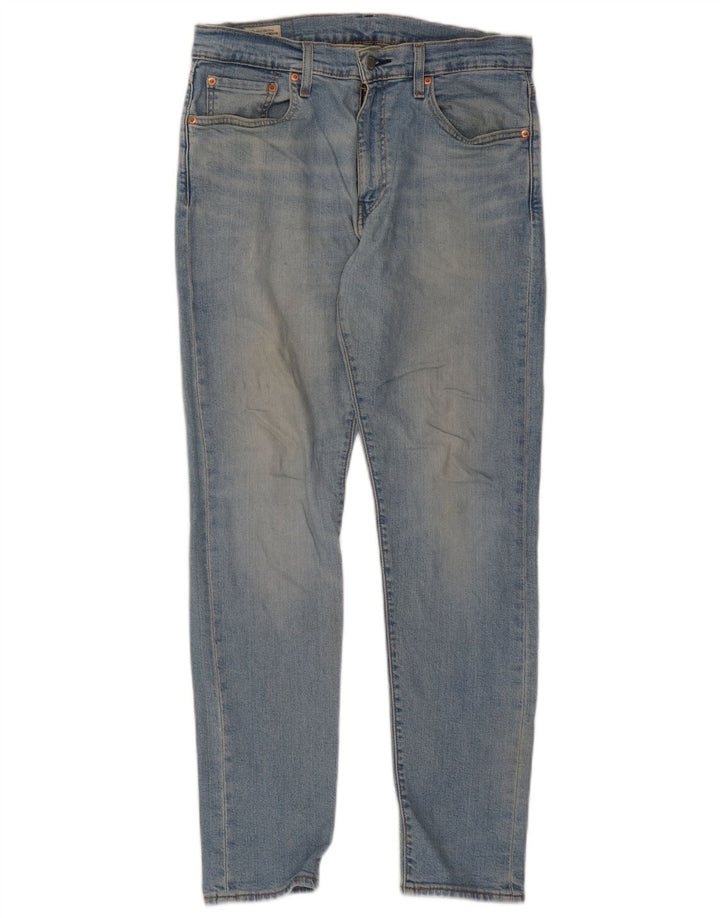 Jeans Levi's Uomo 512 Slim Tapered W33 L32 Cotone Blu