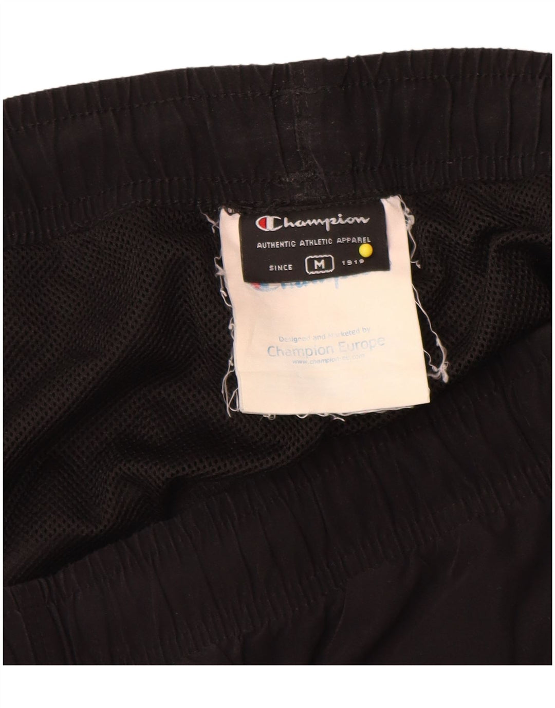 Pantaloni da tuta da uomo Champion in poliestere nero medio