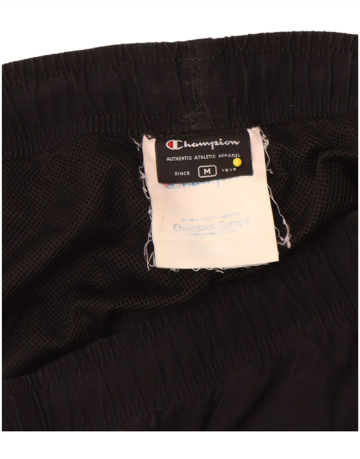 Pantaloni da tuta da uomo Champion in poliestere nero medio