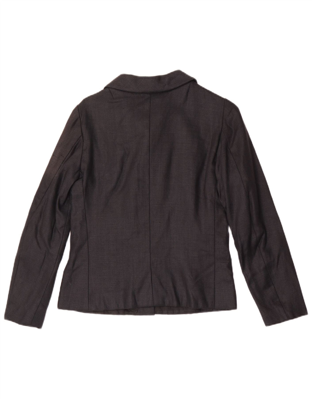 Giacca blazer vintage da donna a 7 bottoni UK 8 piccola nera