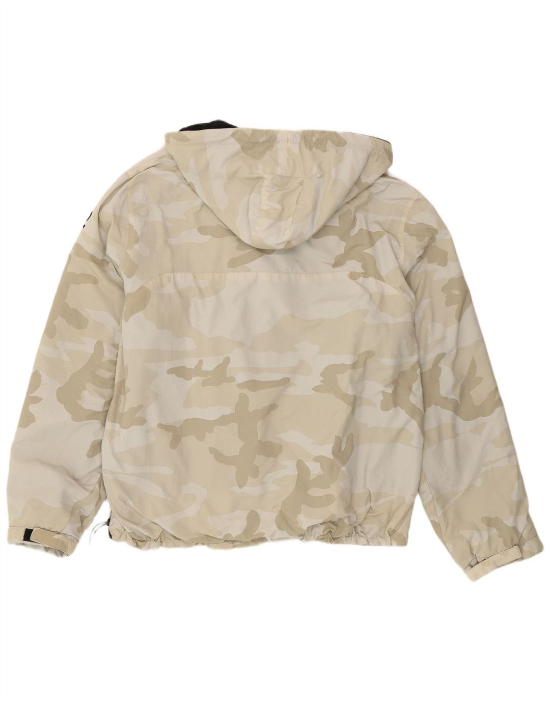 Giacca a vento con cappuccio da uomo Surplus UK 40 Large Beige Camouflage