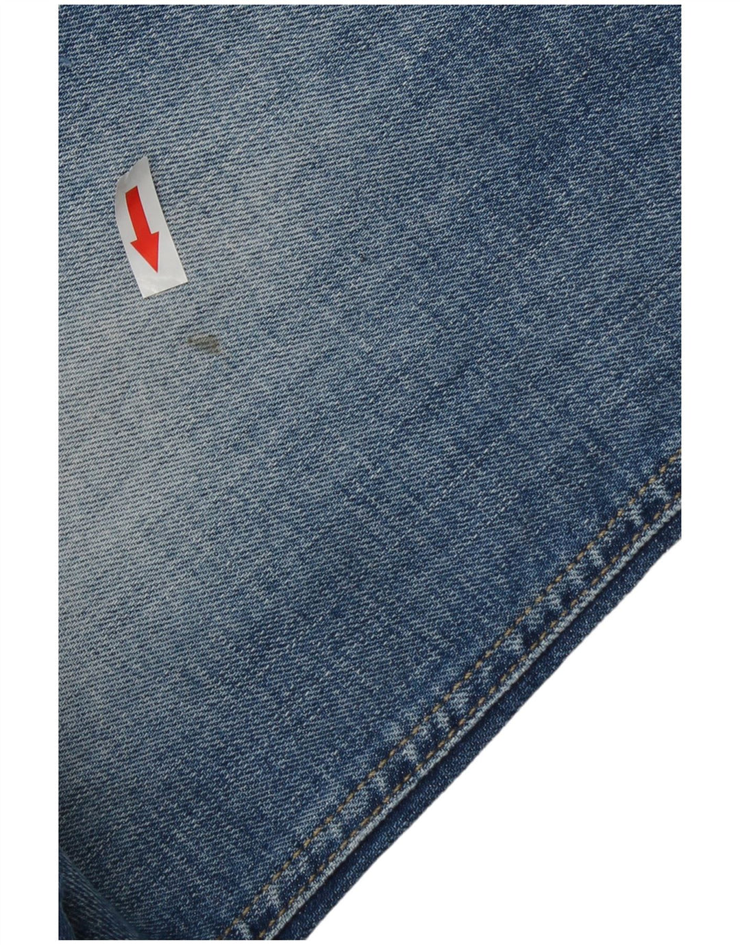 Jeans dritti invecchiati da uomo Jack & Jones W32 L32 cotone blu