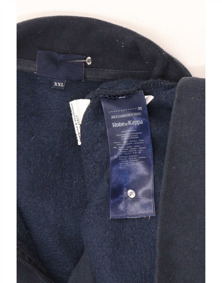 Giacca da tuta da uomo Kappa 2XL Blu Cotone