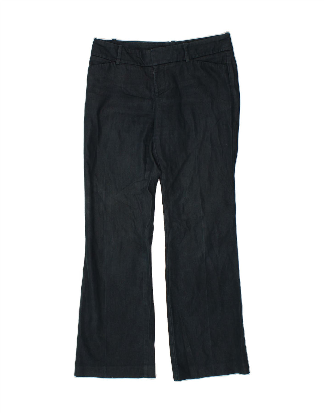 MOSSIMO Womens Bootcut Casual Trousers US 4 Small W30 L31 Navy Blue Cotton Vintage Mossimo and Second-Hand Mossimo from Messina Hembry 