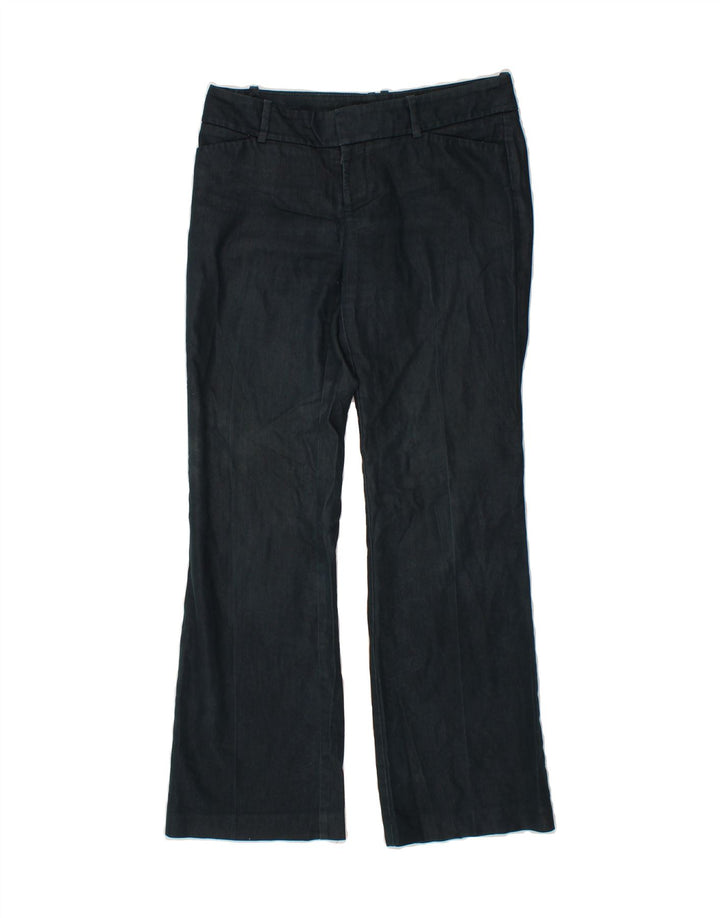 MOSSIMO Womens Bootcut Casual Trousers US 4 Small W30 L31 Navy Blue Cotton Vintage Mossimo and Second-Hand Mossimo from Messina Hembry 