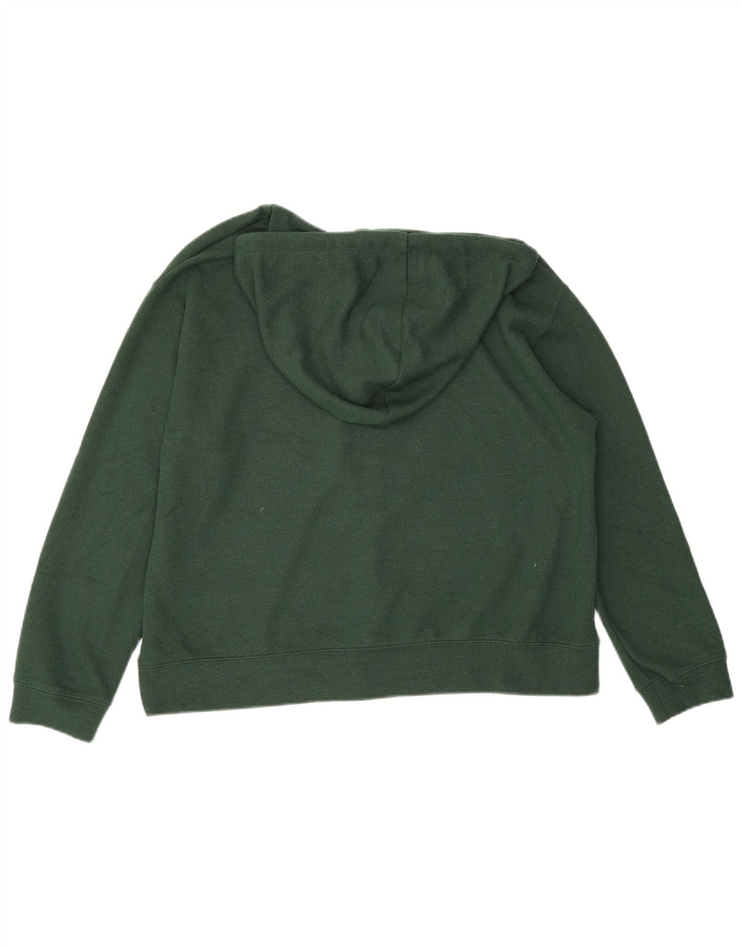 Maglione oversize con cappuccio da donna Zara UK 10 piccolo verde poliestere