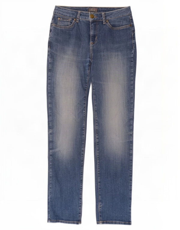 Jeans dritti Marks & Spencer da donna Per Una UK 8 piccoli W30 L29 blu