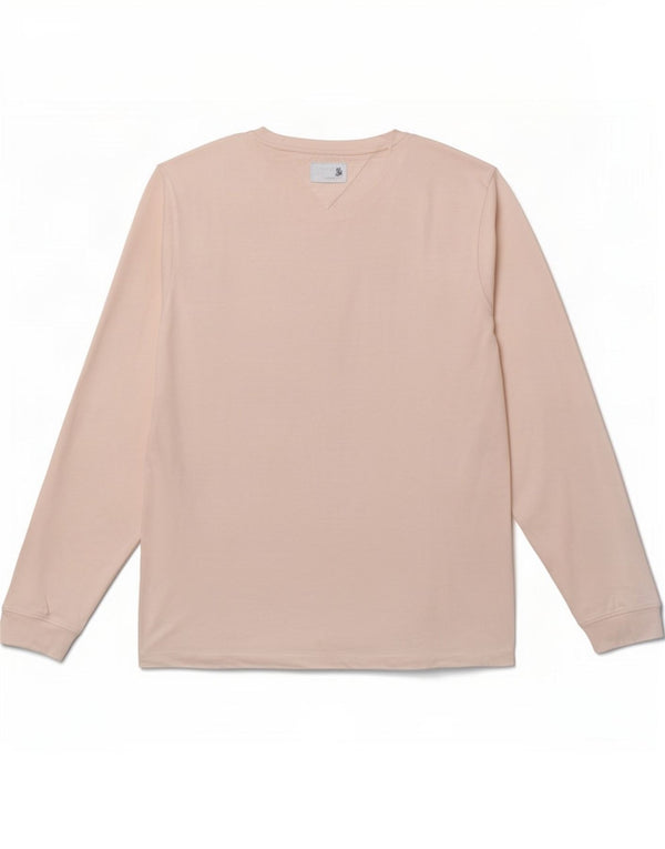 Tommy Hilfiger Uomo Top Manica Lunga Grande Bianco