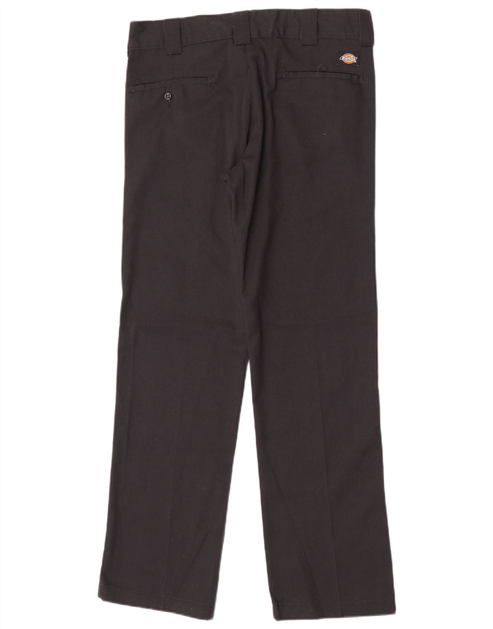 Pantaloni chino dritti da uomo Dickies W31 L32 poliestere nero