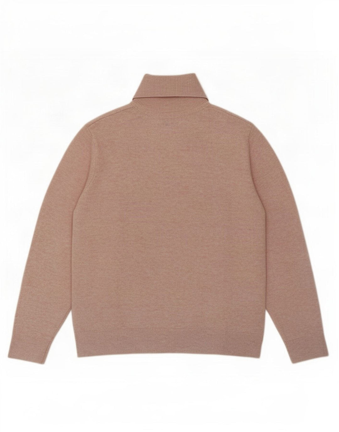 Maglione maglione a collo alto da donna Marks & Spencer UK 14 Poliestere rosa medio