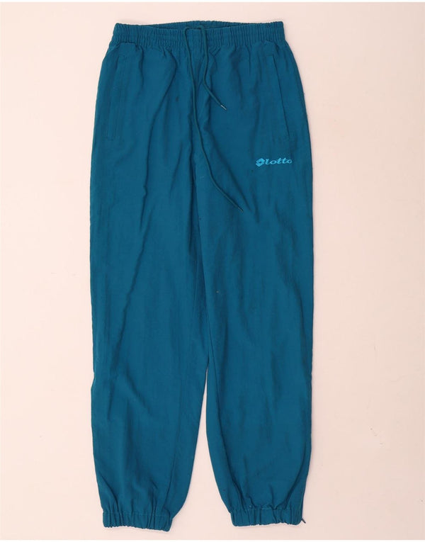 Pantaloni da tuta da uomo Lotto Joggers piccoli in nylon blu