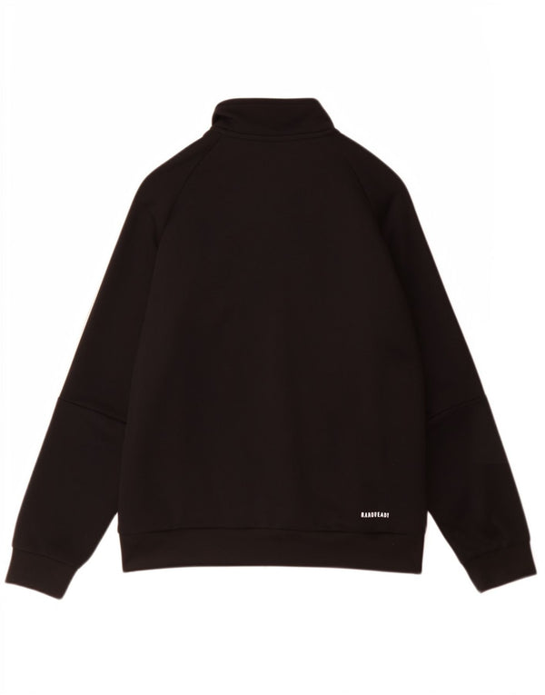 Giacca Top della tuta da ragazzo Adidas 9-10 anni in poliestere nero