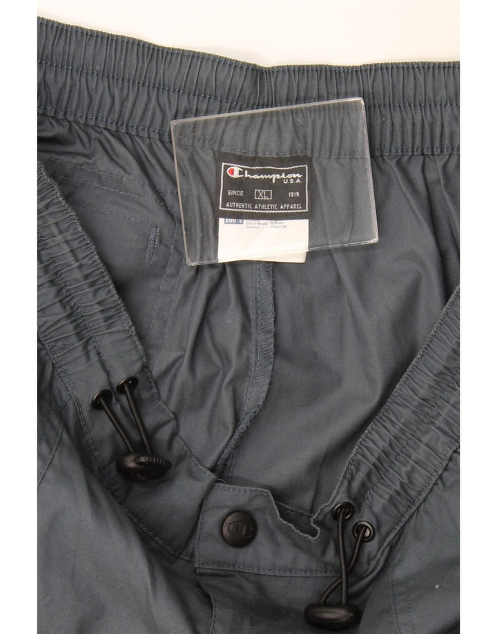 Pantaloni casual dritti da uomo Champion XL in cotone grigio