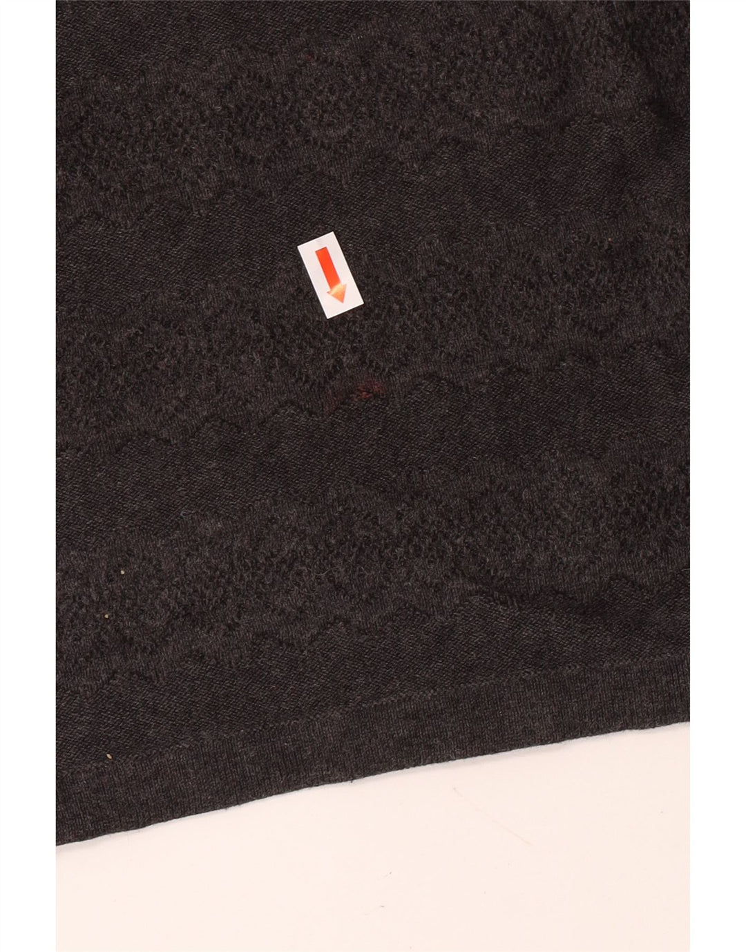 Minigonna a vita alta da donna Fat Face UK 16 Grande W30 Cotone grigio classico