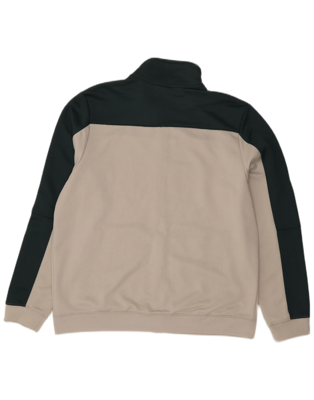 Giacca da tuta da uomo Nike XL in poliestere color block bianco