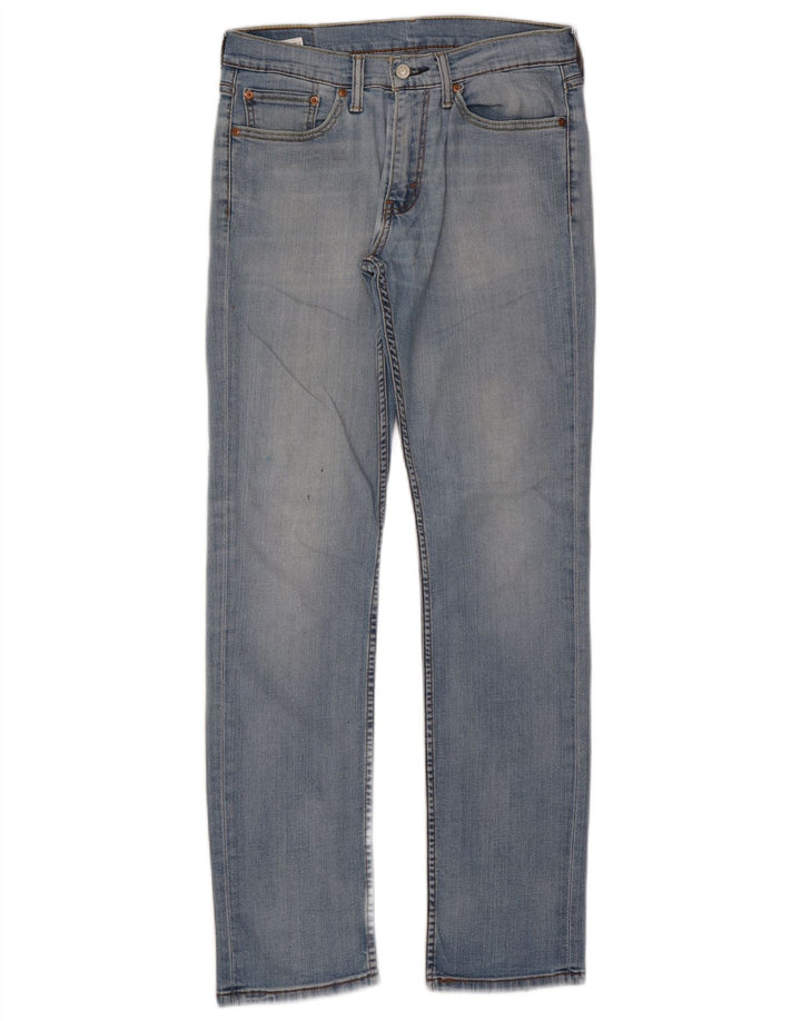 Jeans slim da uomo Levi's W31 L34 cotone blu