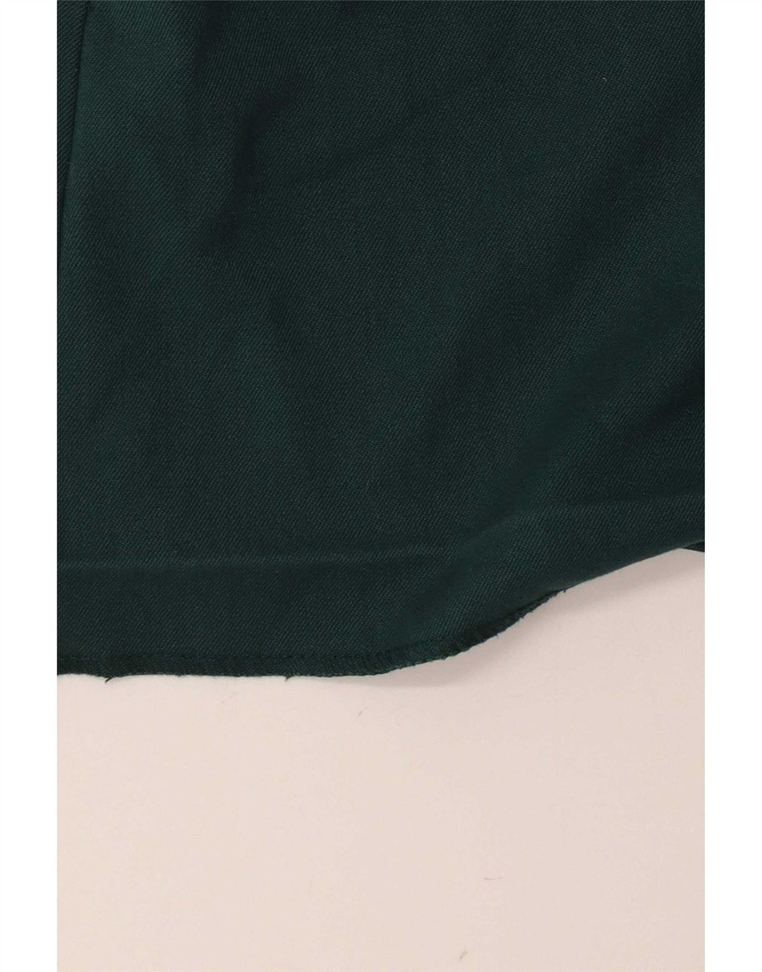 Pantaloncini casual a vita alta da donna Zara grandi W32 poliestere verde