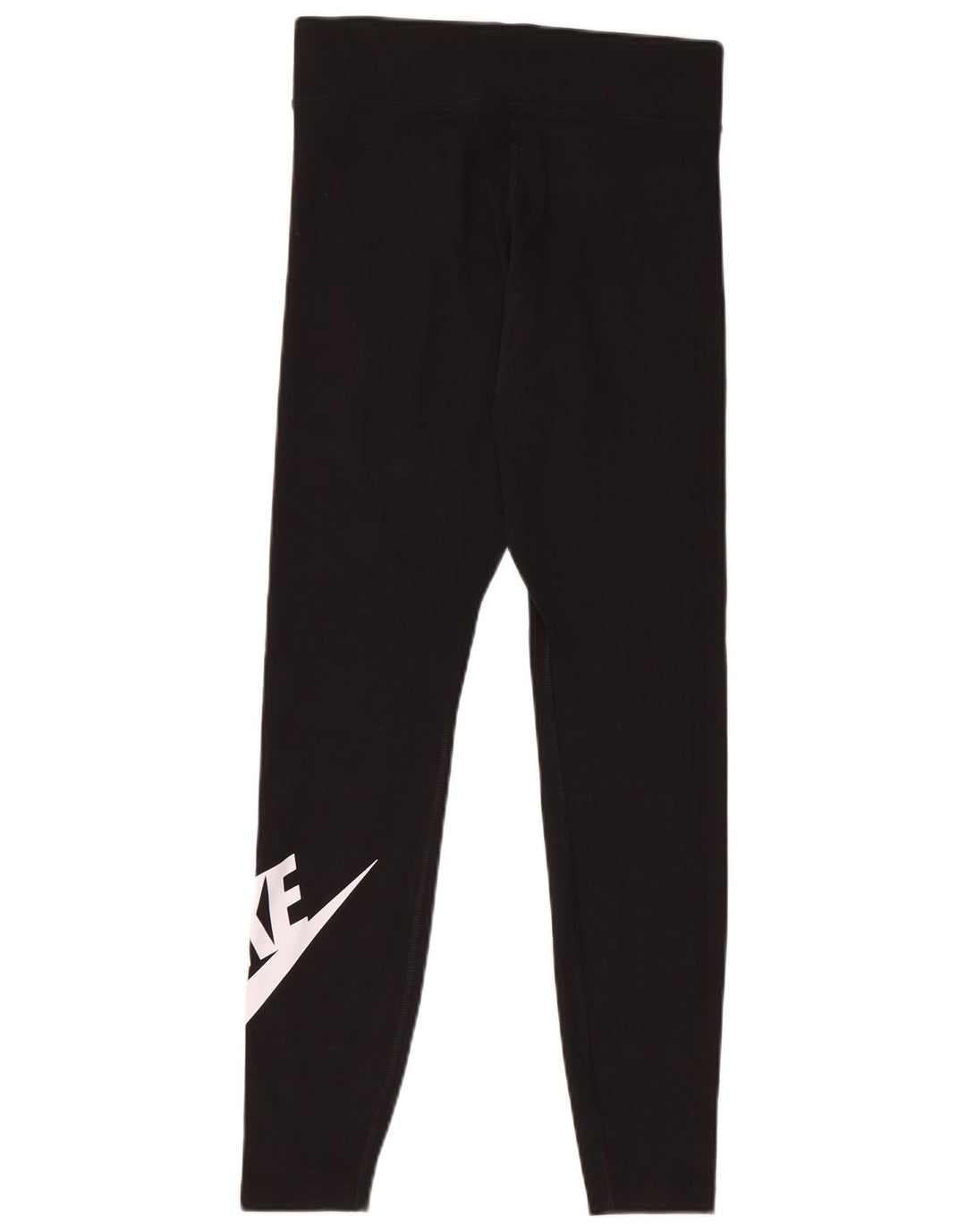 Leggings grafici da donna NIKE UK 8 piccoli in cotone nero