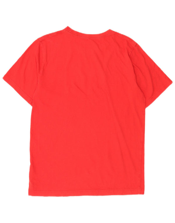 T-shirt grafica Converse da bambino 13-14 anni XL in cotone rosso