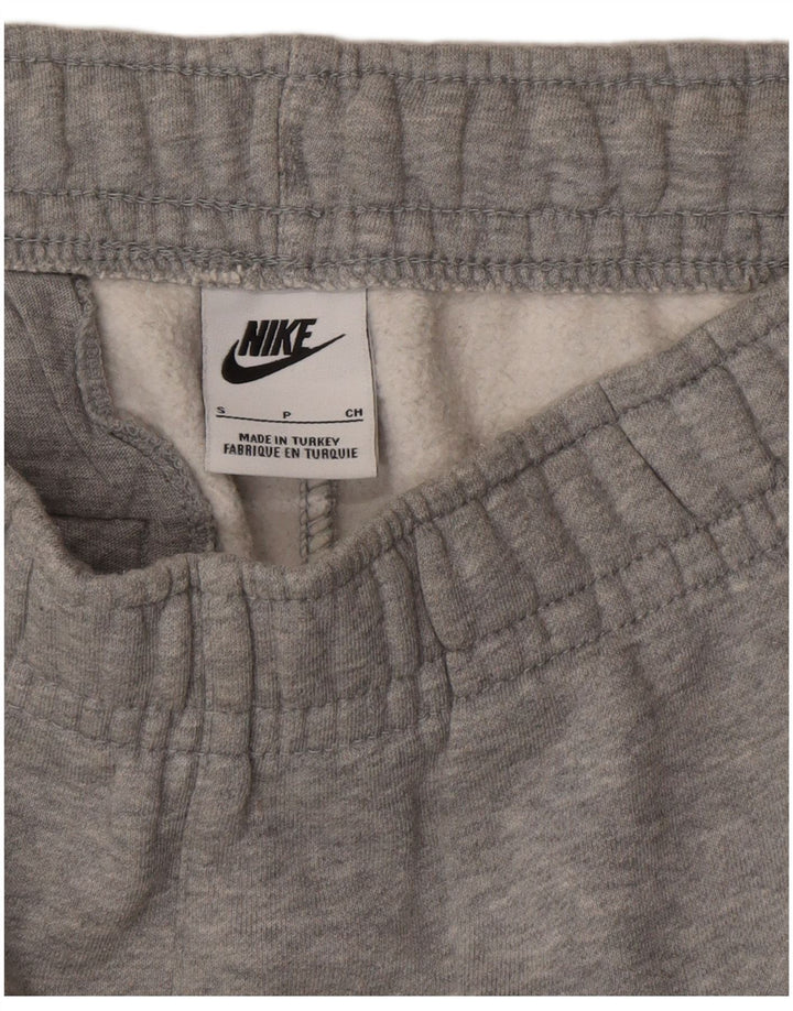 Pantaloni da tuta da uomo Nike Joggers piccoli in cotone grigio