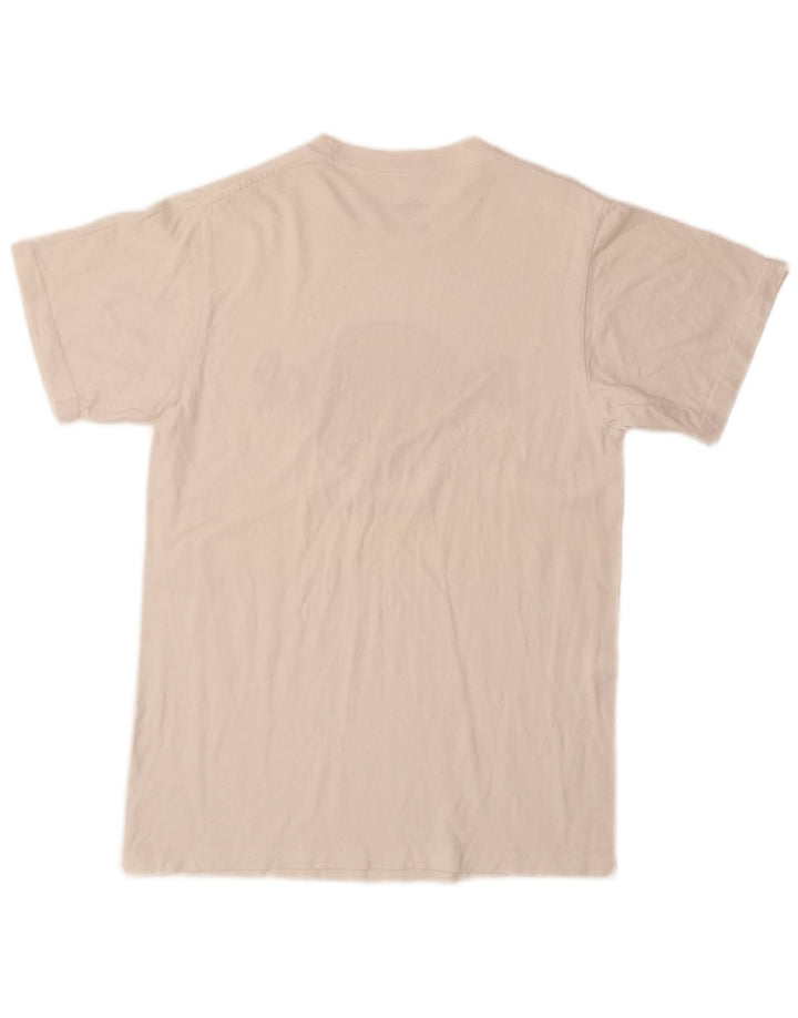 HARD ROCK CAFE T-shirt grafica da uomo di Monaco, piccola, in cotone bianco