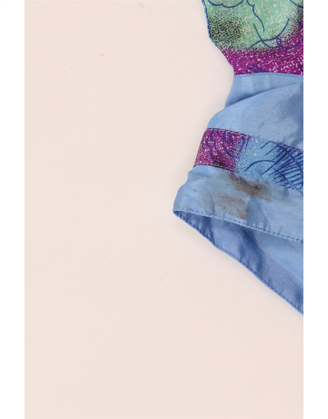Giacca da ginnastica vintage da uomo XL multicolore Tie Dye