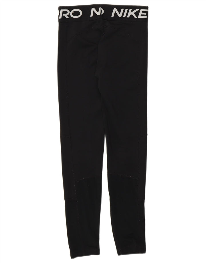 Leggings grafici Nike per ragazze 10-11 anni poliestere nero medio