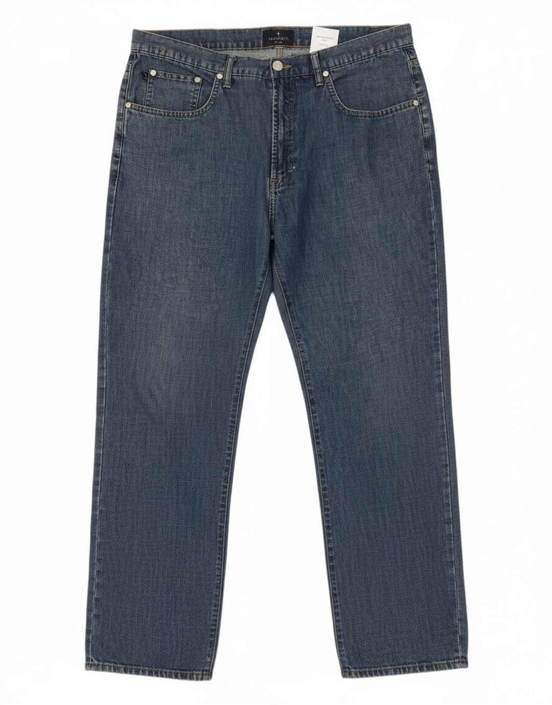 TRUSSARDI Mens Straight Jeans W38 L29 Blue