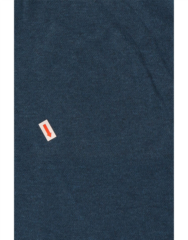 TOMMY HILFIGER Polo da uomo su misura XL in cotone blu