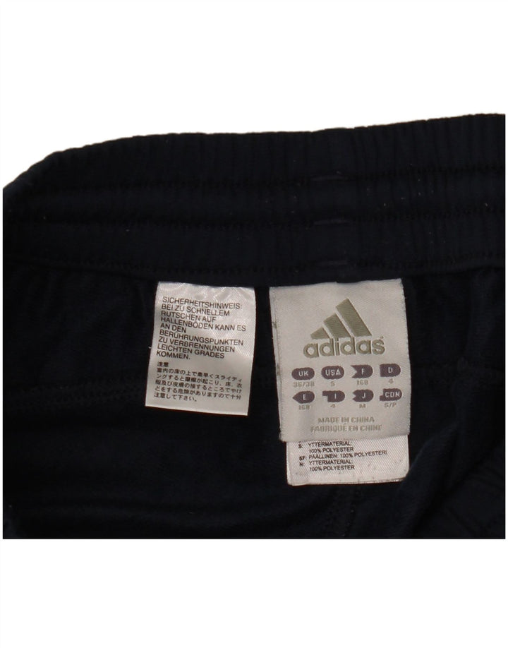 Pantaloni da tuta da uomo Adidas UK 36/38 Small Poliestere blu navy