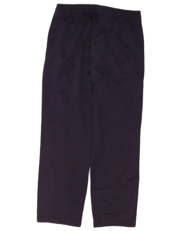 Pantaloni da tuta ASICS da donna piccoli in poliestere blu navy