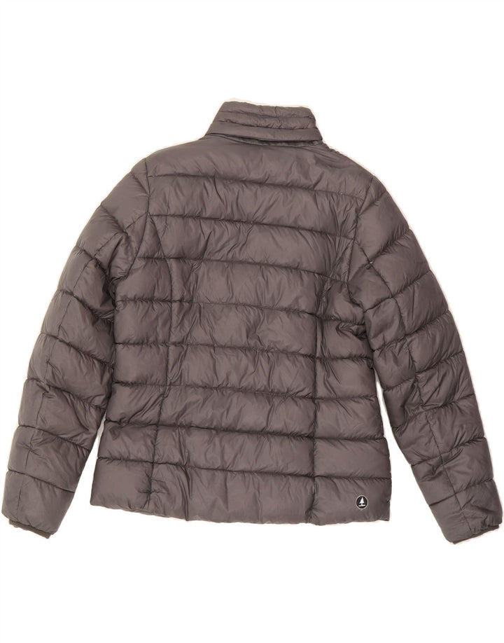 BEST COMPANY Womens Padded Jacket UK 16 Large Grey Nylon Vintage Best Company and Second-Hand Best Company from Messina Hembry 