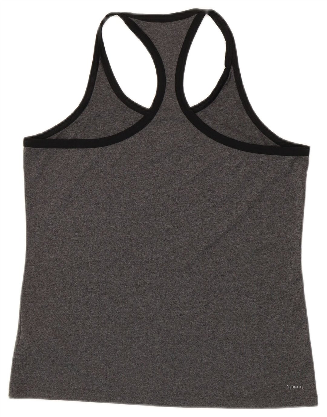 Canotta grafica ADIDAS da donna Climalite UK 12/14 Poliestere grigio medio